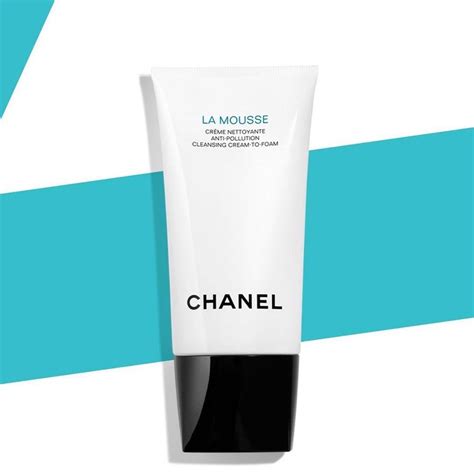 mousse nettoyante visage chanel|chanel la mousse cleansing cream.